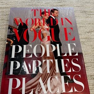 Vogue People Parties Places - Red and White